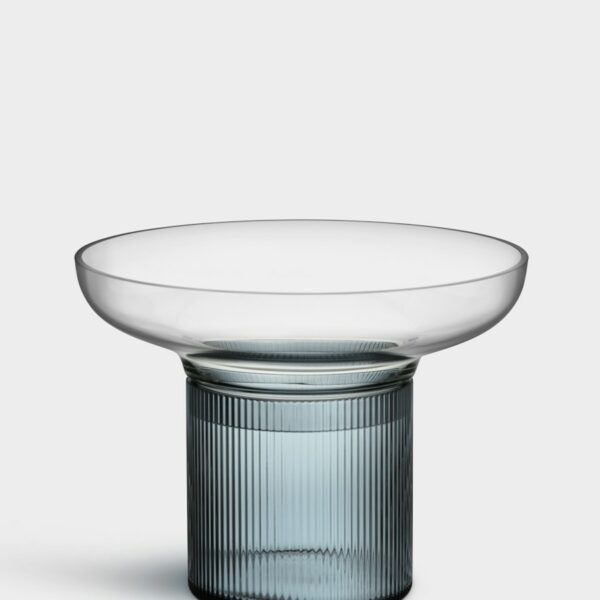 Orrefors Ensemble Vas blå/grå 150 mm Designer Benjamin Hubert