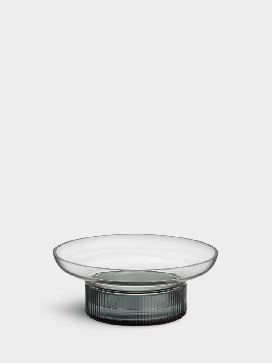 Orrefors - Ensemble - Vas r&ouml;kbl&aring;/gr&aring; 60 mm Designer Benjamin Hubert