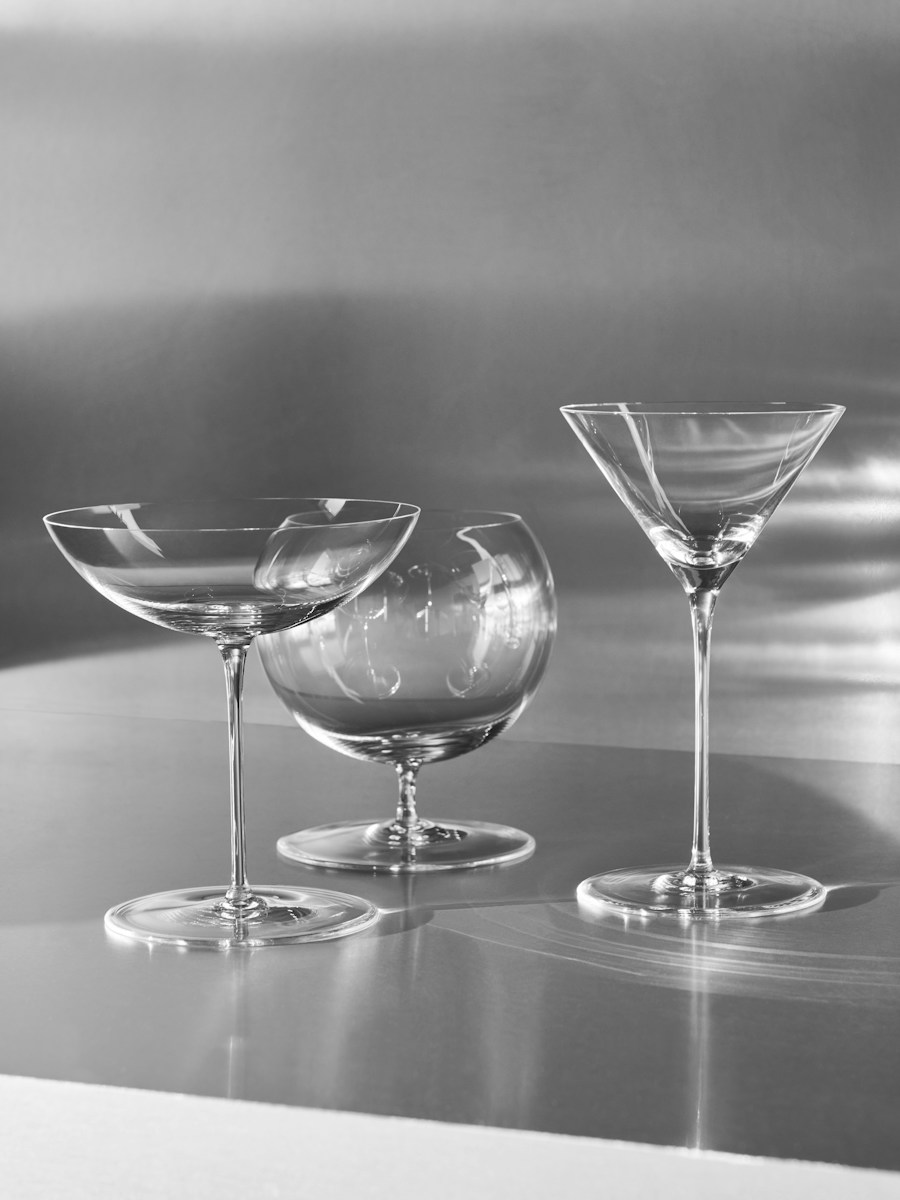 Orrefors Geometry 2-pack Cognac glas 67 cl Designer Claesson Koivisto Rune