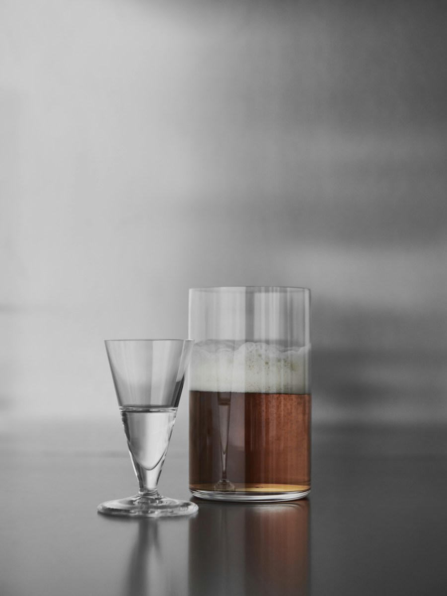 Orrefors Geometry 2-pack Ölglas 42 cl Designer Claesson Koivisto Rune