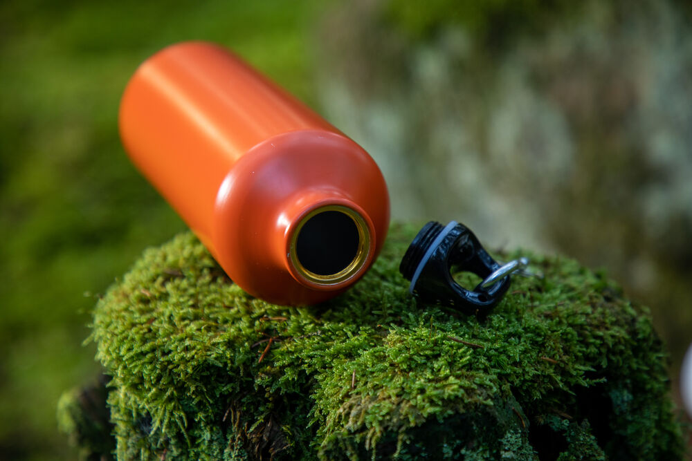 Orrefors Hunting Aluminiumflaska 75 cl Orange