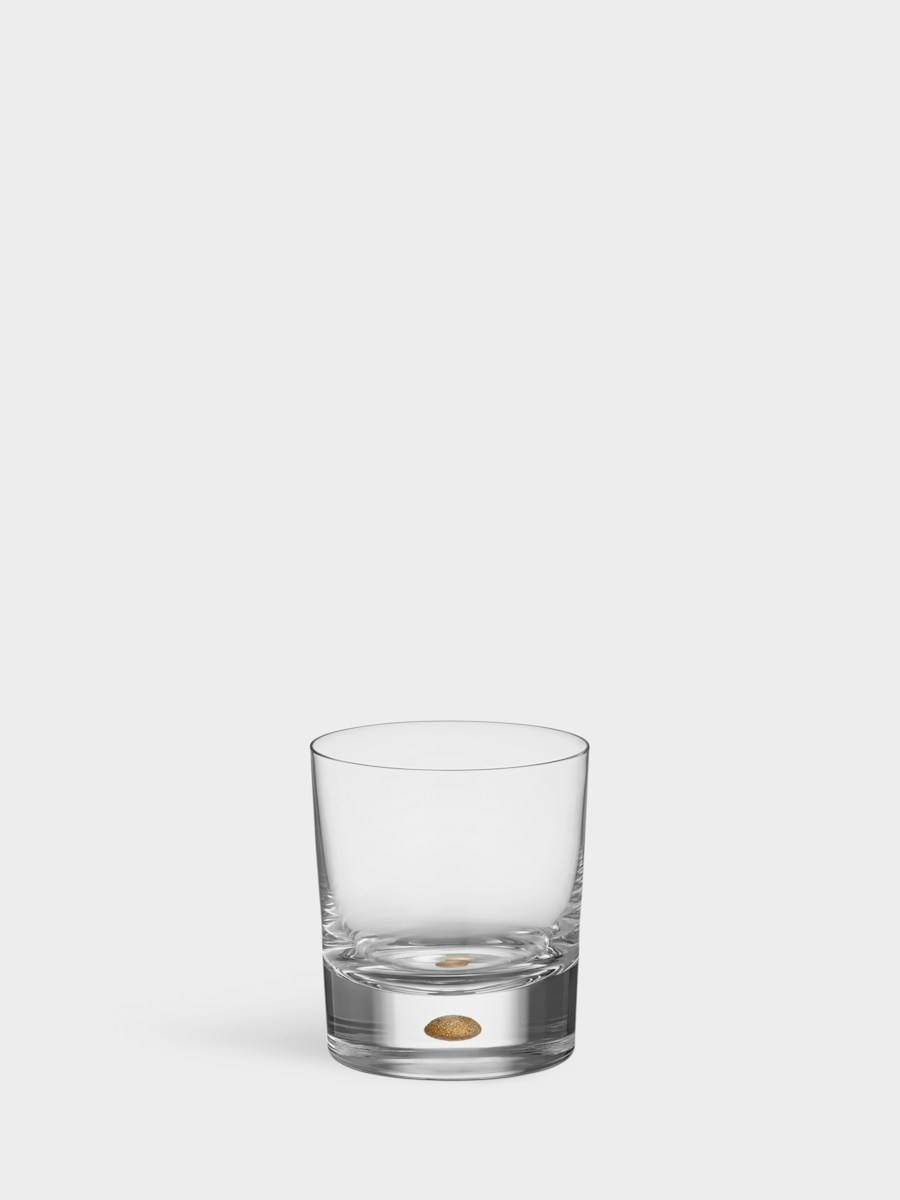 Orrefors Intermezzo 2-pack old fashioned guld 25 cl Designer Erika Lagerbielke