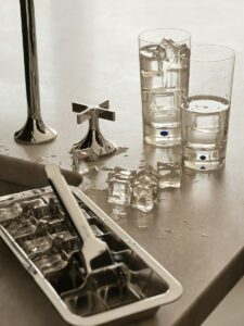 Orrefors Intermezzo – highballglas blå 40 cl – design Erika Lagerbielke