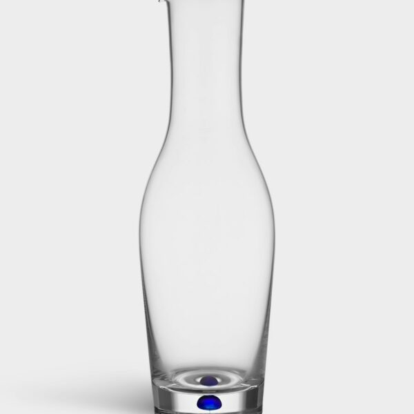 Orrefors Intermezzo Karaff blå 112 cl Designer Erika Lagerbielke