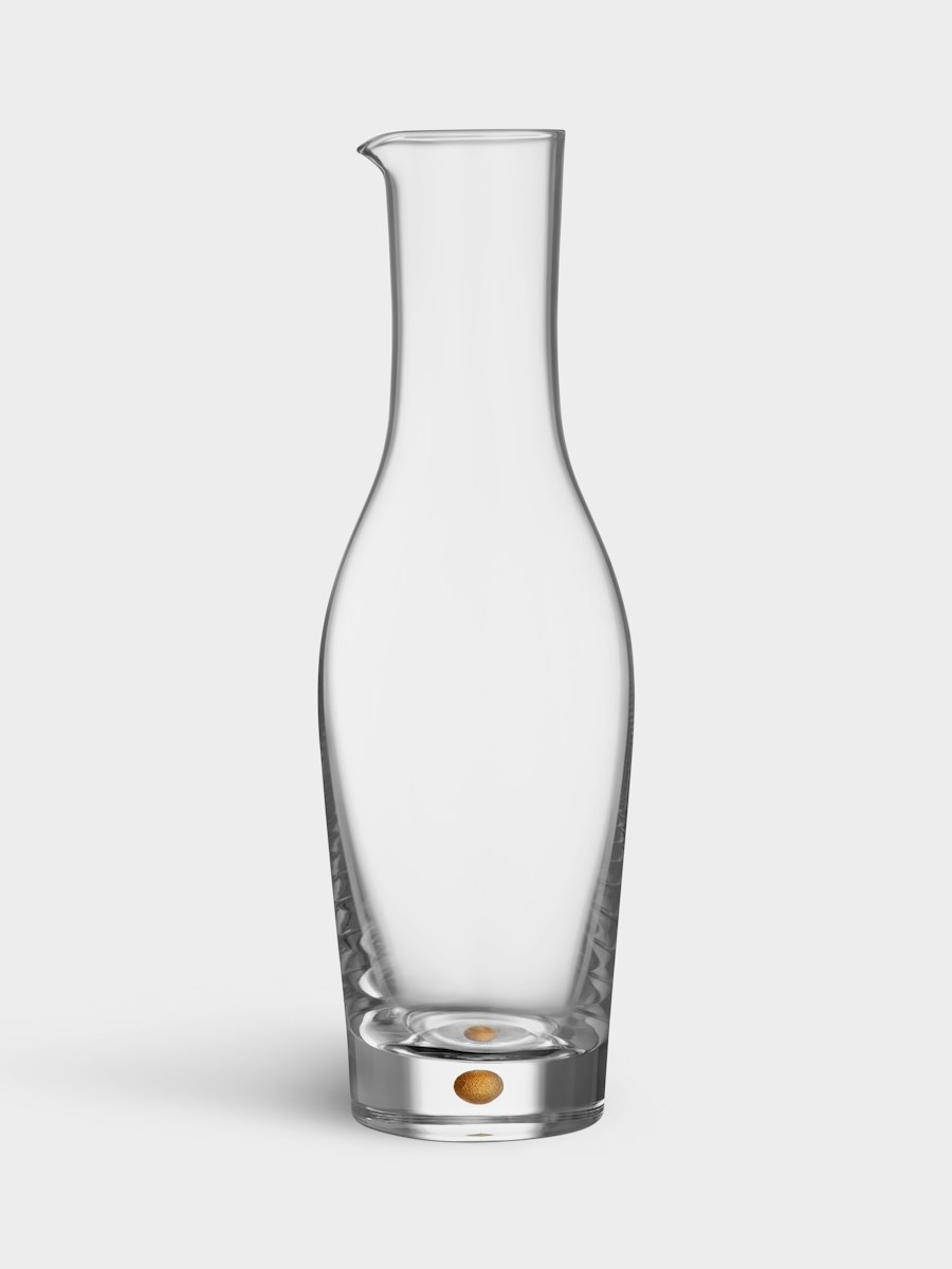 Orrefors Intermezzo Karaff guld 112 cl Designer Erika Lagerbielke