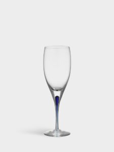 Orrefors Intermezzo – vinglas blå 19 cl – design Erika Lagerbielke