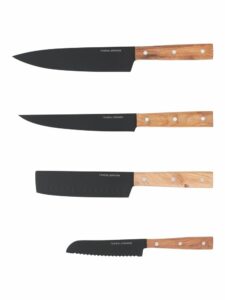 Orrefors Jernverk – knivset 4-pack svart