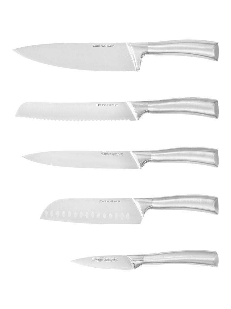 Orrefors Jernverk Knivset 5-pack Stål