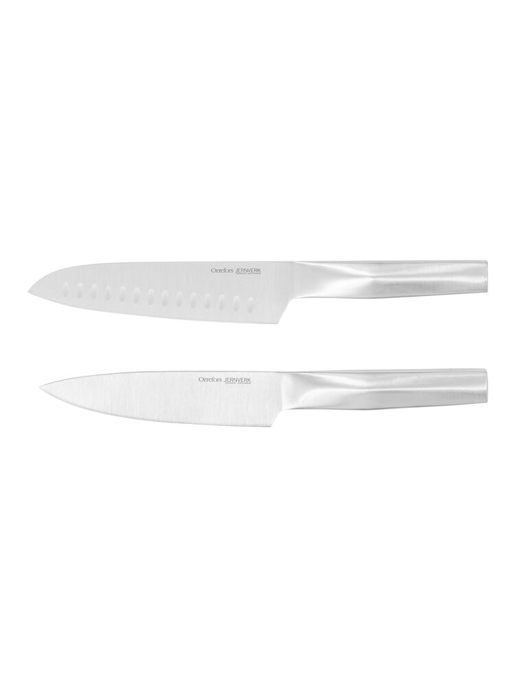 Orrefors Jernverk Köksknivar 2-pack Stål Designer Jon Eliason