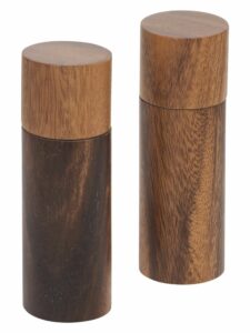 Orrefors Jernverk – Salt- och pepparkvarn 15 x 5 cm brun