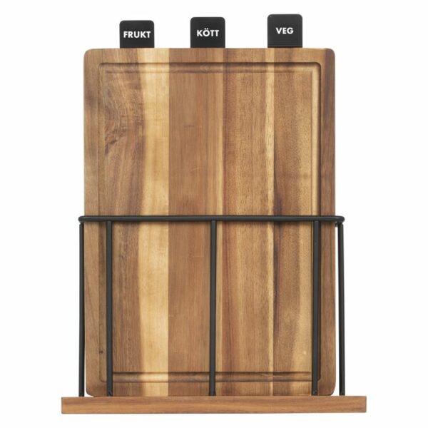 Orrefors Jernverk Skärbrädor 3 delar 30 x 22 x 2 cm Brun