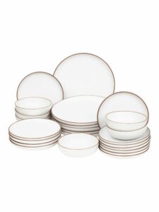 Orrefors Jernverk – tallrikset 24 delar sand