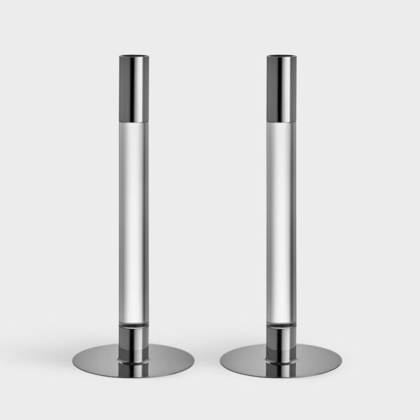 Orrefors Lumiere 2-pack ljusstake 265 mm Designer Ingegerd Råman