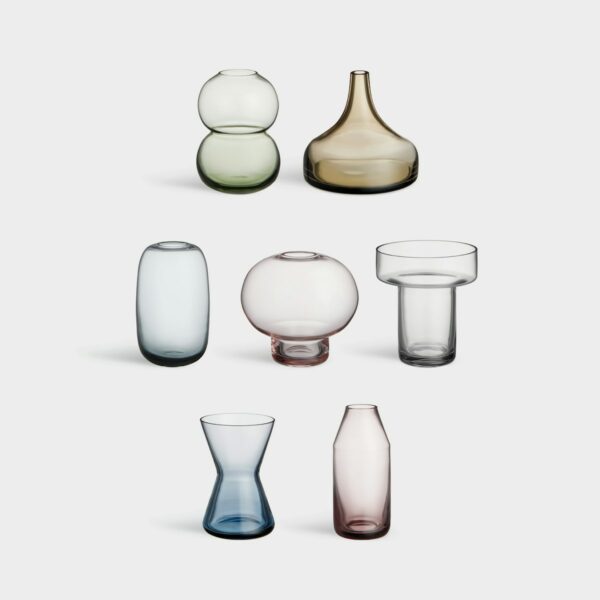 Orrefors Midsummer 7-pack minivaser Designer Claesson Koivisto Rune