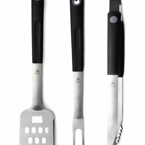 Orrefors Outdoor Grillverktyg 3 delar 40, 43 & 40 cm Stål
