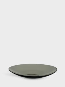 Orrefors Pond – fat grå 290 mm – design Ingegerd Råman