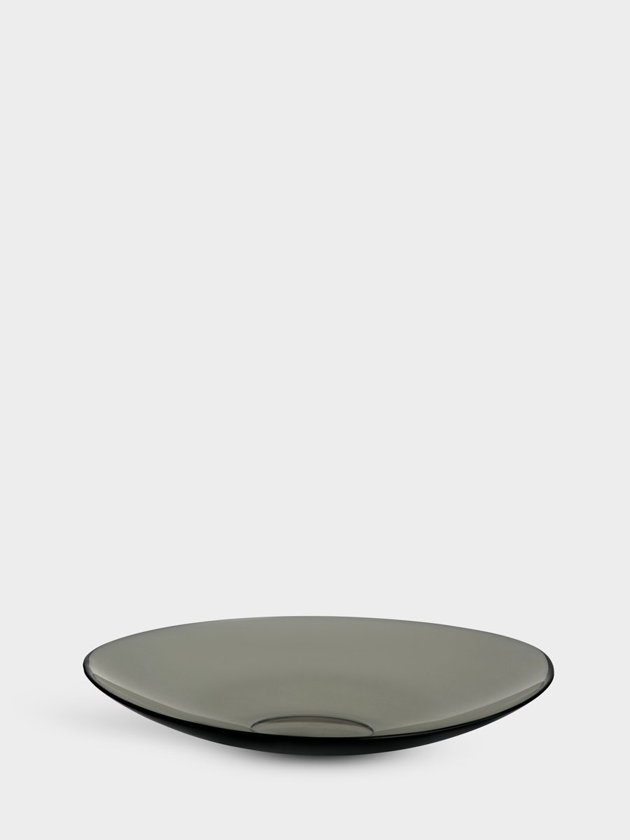 Orrefors Pond Fat grå 290 mm Designer Ingegerd Råman