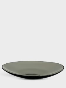 Orrefors Pond – fat grå 365 mm – design Ingegerd Råman