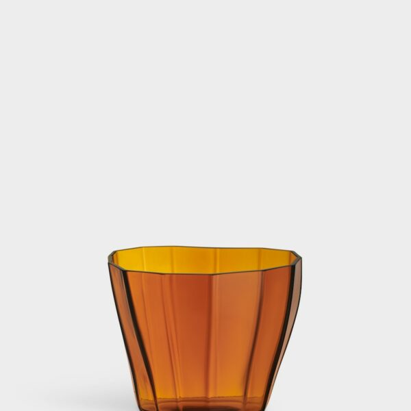 Orrefors Reed Vas bärnsten 175 mm Designer Monica Förster