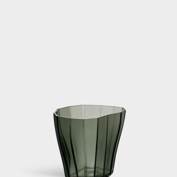 Orrefors Reed Vas mossgrön 175 mm Designer Monica Förster
