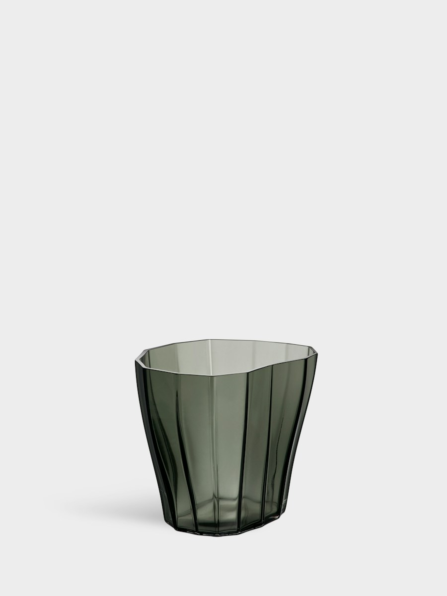 Orrefors - Reed - Vas mossgr&ouml;n 175 mm Designer Monica F&ouml;rster