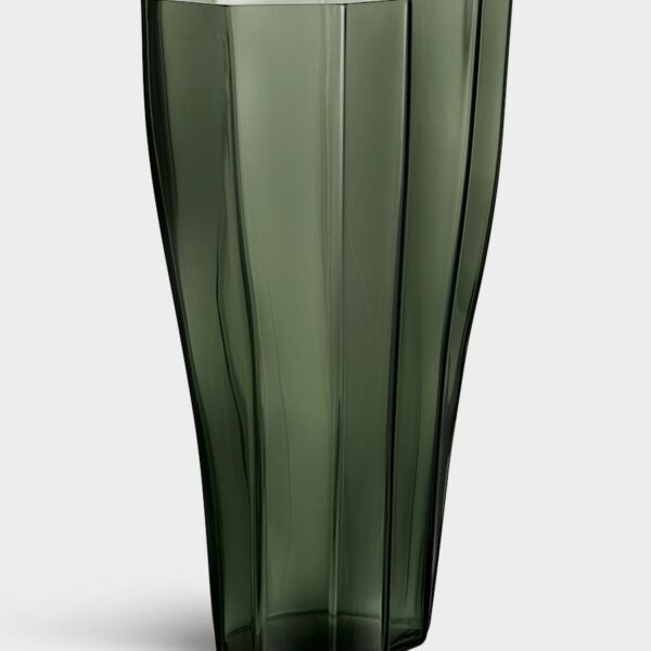 Orrefors Reed Vas mossgrön 500 mm Designer Monica Förster