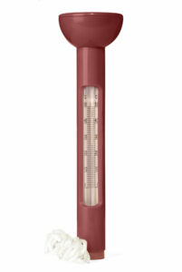 Queen Anne - Badtermometer Röd