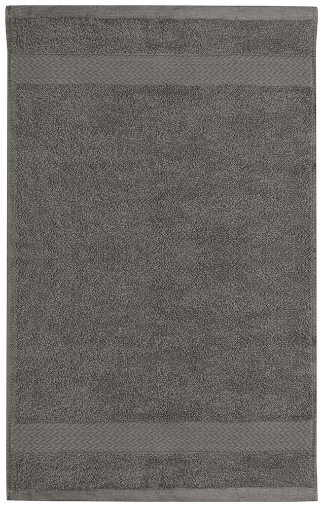 Queen Anne Frotté 420g Mörkgrå 30x50