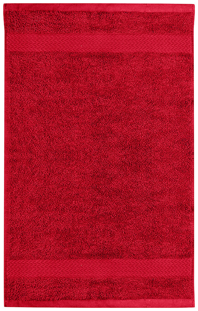 Queen Anne Frotté 420g Röd 50x70