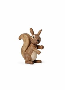 Spring Copenhagen Chippy – trädekoration ekorre 7,4 cm ek – design Chresten Sommer