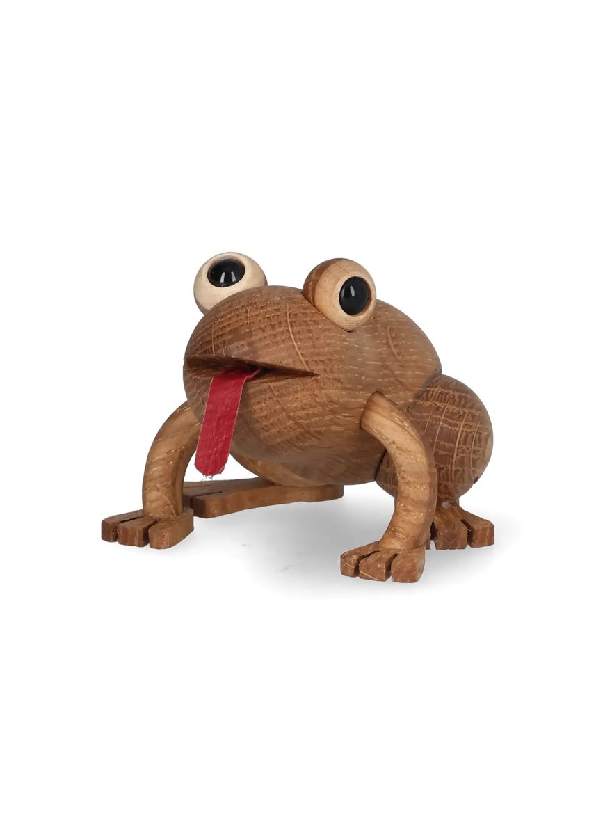 Spring Copenhagen Froggy Trädekoration Groda 4,5 cm Ek Designer Chresten Sommer
