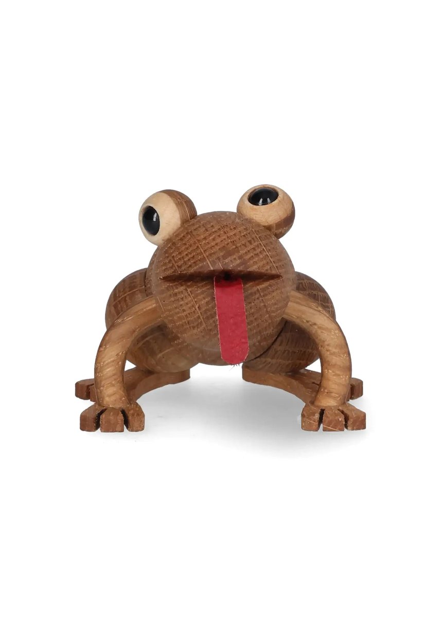 Spring Copenhagen Froggy Trädekoration Groda 4,5 cm Ek Designer Chresten Sommer