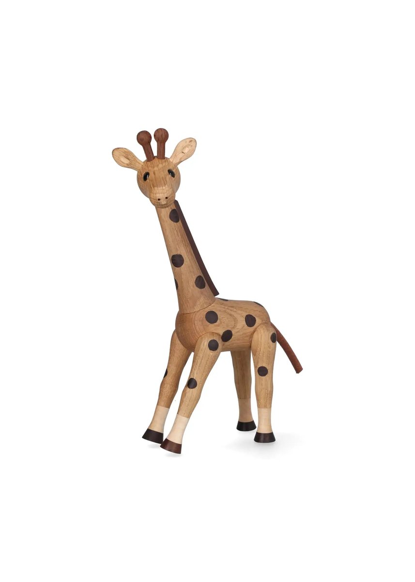 Spring Copenhagen Savanna – trädekoration Giraff 25 cm ek – design Chresten Sommer – bild 3