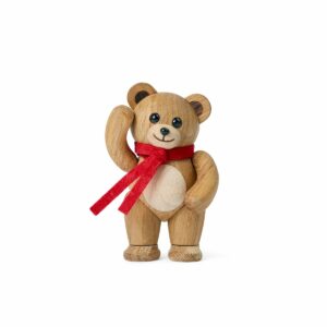 Spring Copenhagen Sneeze – trädekoration Teddybjörn 9,5 cm ek – design Thor Høy