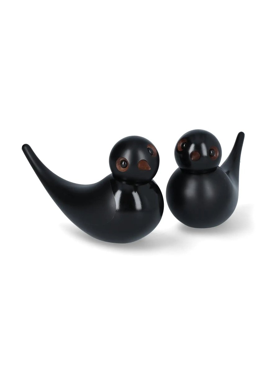 Spring Copenhagen Soulmates Black Edition – trädekoration Svalor stora 10,5 cm – design Mencke&vagnby – bild 2