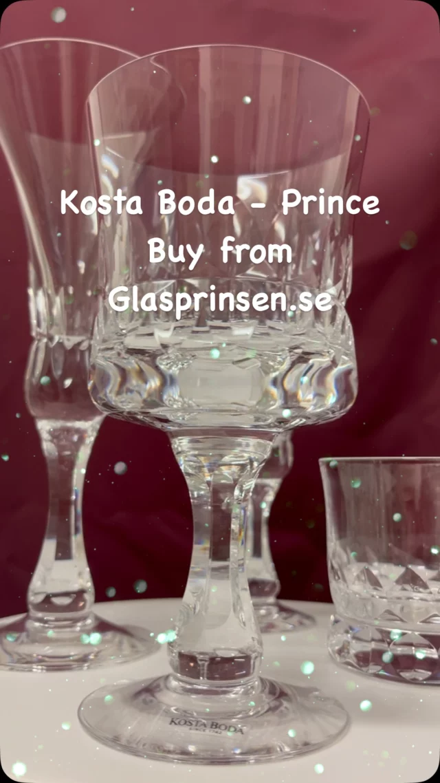 👑 Prince 👑
Make your winter evenings royally cozy with Prince by Göran Wärff orignally made for Kosta Boda. 🥃 Whether it’s a classic whisky or your favorite cocktail, this vintage gem will elevate your holiday sipping game. ❄️ The perfect companion for fireside chats, starry nights, and festive vibes! 🌟
#GöranWärff #KostaBoda#happynewyears#fireworks#wineglass#Champagneglass#celebration#goals#worldwideshipping#shippingworldwide